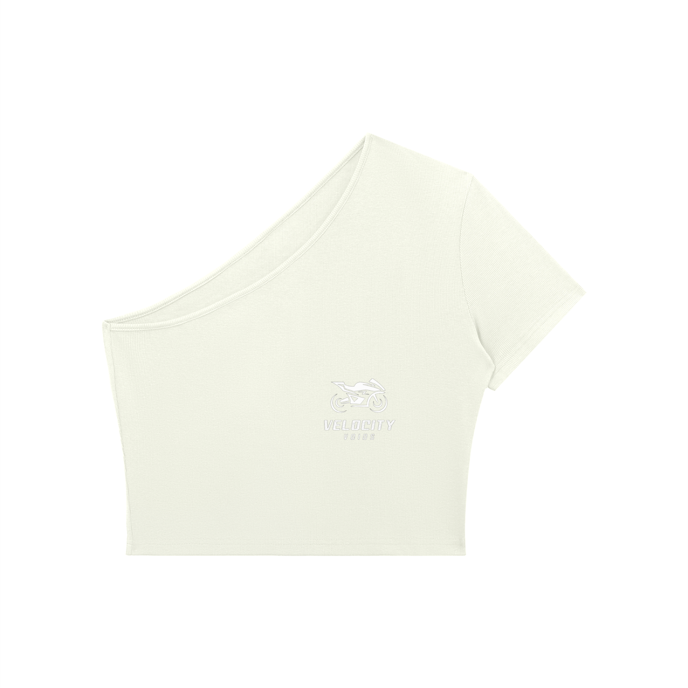 Women's One-Shoulder Crop T-Shirt