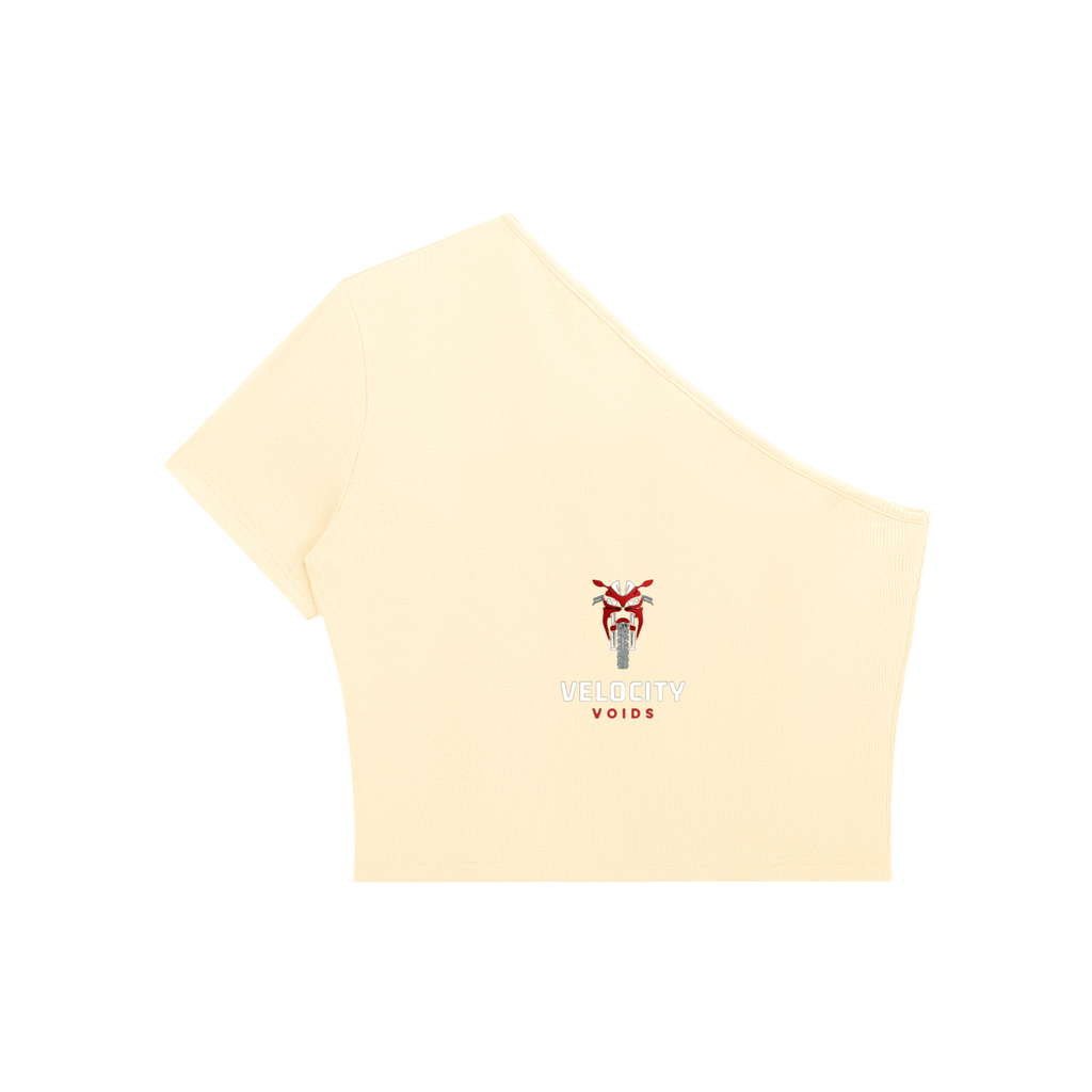 Women's One-Shoulder Crop T-Shirt
