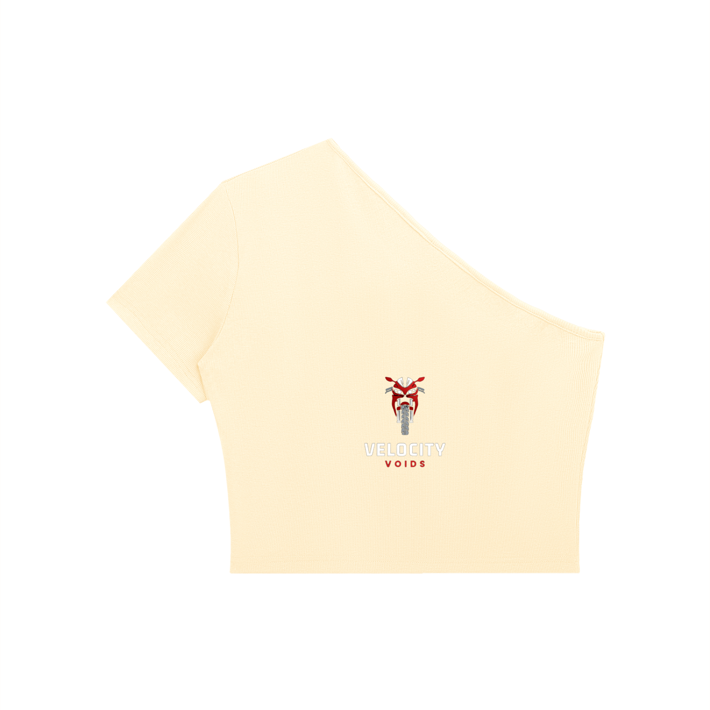 Women's One-Shoulder Crop T-Shirt