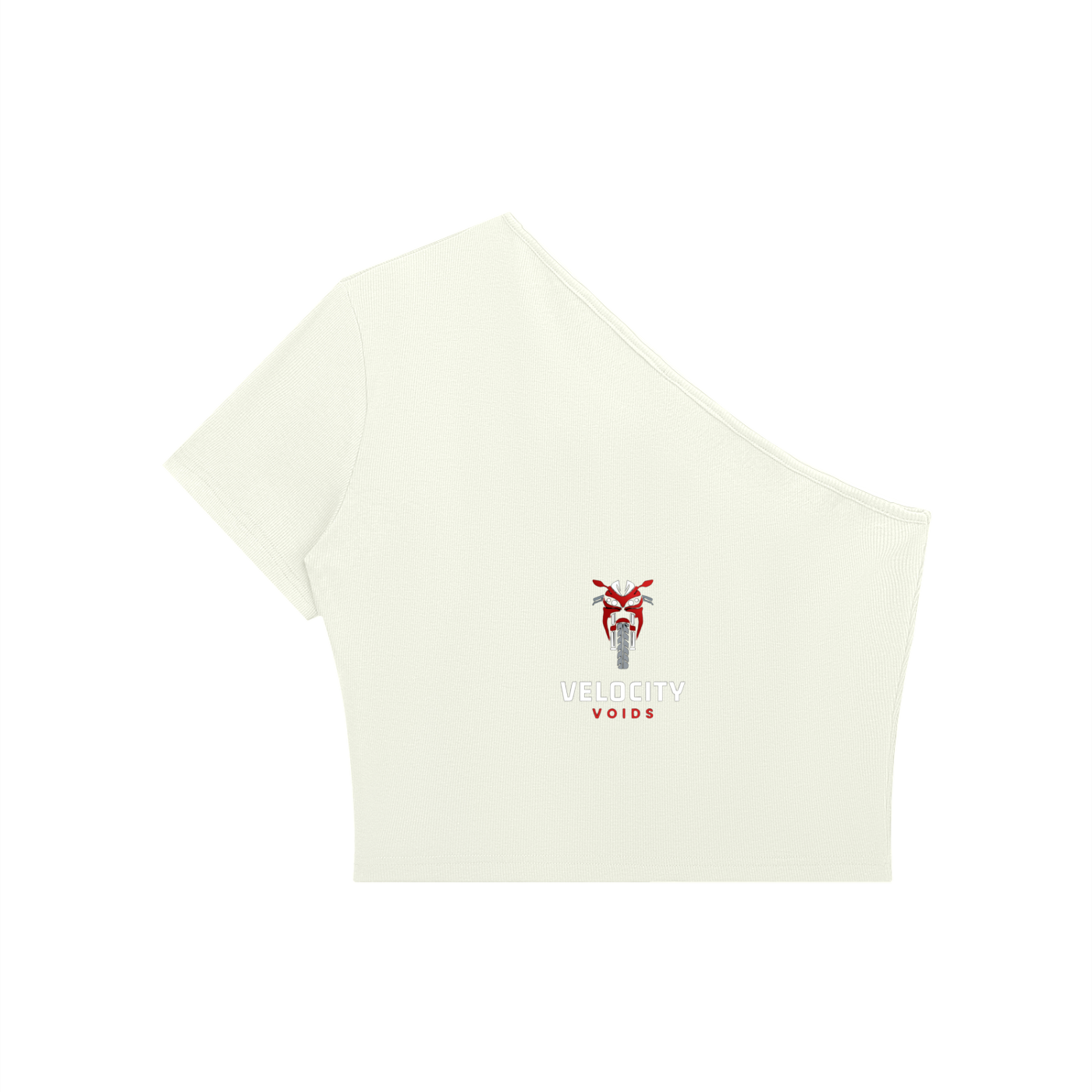 Women's One-Shoulder Crop T-Shirt