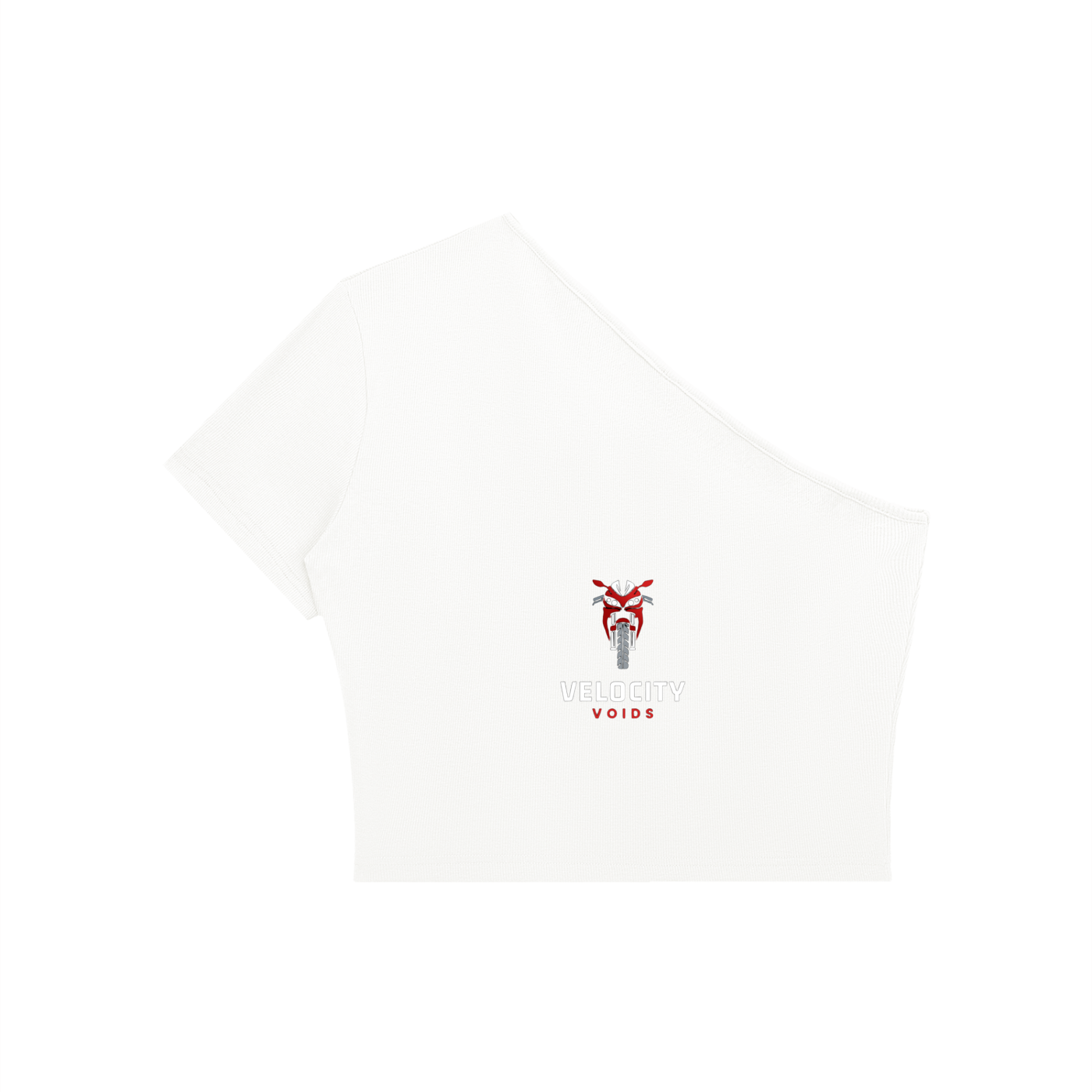 Women's One-Shoulder Crop T-Shirt